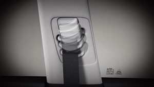 Adjustable seatbelt anchor