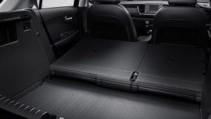 Full-folding 2nd row seats