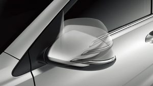 Electric folding mirrors